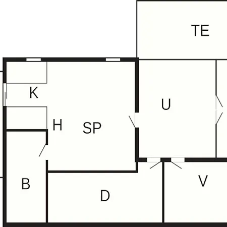Casa vacanze 6 Person In